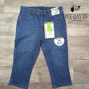 d.jeans High Waist Capri Jeans Size 6